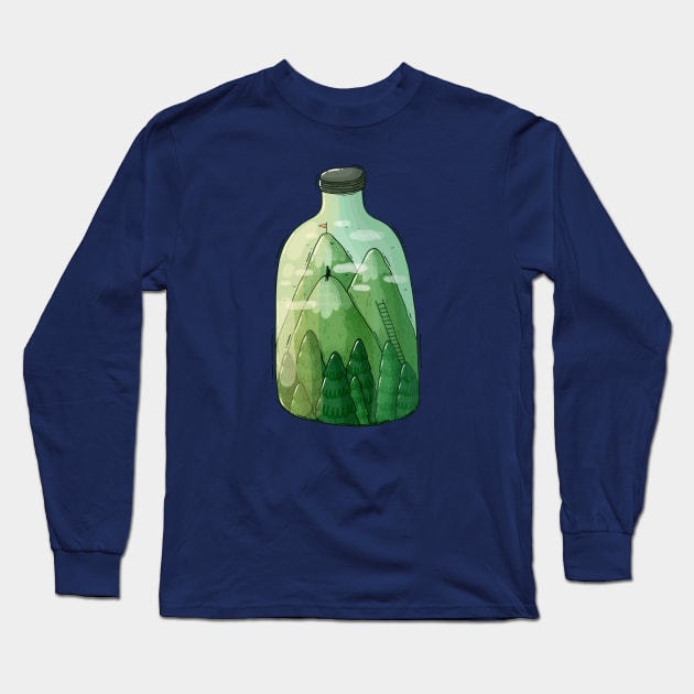 Bottle Up Long Sleeve T-Shirt by Tania Tania